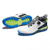 Mizuno Wave Hazard Pro Boa Golf Shoes - White/Neo Lime