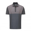 Stuburt Princeville Polo Shirts - Slate Grey/Coral