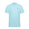 Original Penguin Old Fashioned CEO Print Polo Shirts - Limpet Shell
