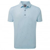 FootJoy 18 Holes Lisle Polo Shirts - Azure