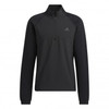adidas Fleece Quarter Zip Pullovers - Black
