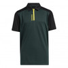 adidas Junior Zip Golf Polo Shirts