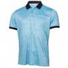 Calvin Klein Fracture Print Polo Shirts - Boy Blue