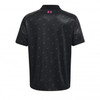 Under Armour Performance 3.0 Deuces Polo Shirts - Black/Still Water/Rebel Pink