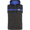 Original Penguin Heritage Mixed Media Hoodies - Dark Caviar Heather