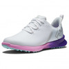 FootJoy FJ Fuel Sport Womens Golf Shoes - White/Purple/Pink