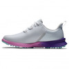 FootJoy FJ Fuel Sport Womens Golf Shoes - White/Purple/Pink