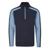 Ping Murrey 1/4 Zip Fleeces - Navy/Stone Blue