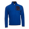 ​Calvin Klein Planet Fleece Half Zip Sweater - Royal