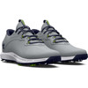 Under Armour Charged Draw 2 Wide Golf Shoes - Mod Gray/Midnight Navy