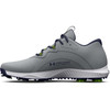 Under Armour Charged Draw 2 Wide Golf Shoes - Mod Gray/Midnight Navy