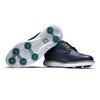 FootJoy Traditions Golf Shoes - Navy w/ Shield Tip