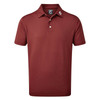 FootJoy Stretch Pique Athletic Fit Polo Shirt - Maroon