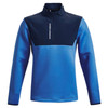 Under Armour Storm Daytona 1/2 Zip Sweaters - Victory Blue/Academy/Reflective