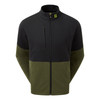 FootJoy Colour Block Full-Zip Chill-Outs - Black/Olive