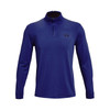 ​Under Armour Playoff 1/4 Zip Tops - Bauhaus Blue/Black