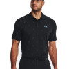 Under Armour Playoff 3.0 Scatter Dot Polo Shirts - Black/Lime Surge/Static Blue