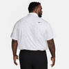 Nike NK DF Tour Micro Print Polo White/Black