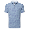 FootJoy Golf Course Doodle Polo Shirt - Storm