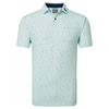 FootJoy Eu Tweed Texture Polo Shirt - Sea Glass