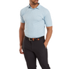 FootJoy Eu Tweed Texture Polo Shirt - Mist