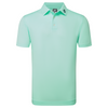 FootJoy Stretch Pique Athletic Fit Polo Shirt - Sea Glass