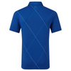 FootJoy Raker Print Lisle Polo Shirt - Deep Blue