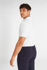 Calvin Klein Monogram Polo Shirt - White