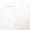 Calvin Klein Monogram Polo Shirt - White