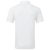 FootJoy Raker Print Lisle Polo Shirt - White