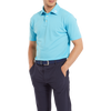 FootJoy Pique Solid Polo Shirt - Riviera Blue