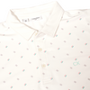 Calvin Klein Treble Strike Print Polo Shirt - White