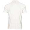 Calvin Klein Treble Strike Print Polo Shirt - White
