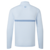 FootJoy Mens Inset Stripe Chill-Out Midlayer Pullover - Mist