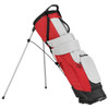 TaylorMade FlexTech Super Lite Golf Stand Bag - Silver / Red