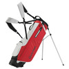 TaylorMade FlexTech Super Lite Golf Stand Bag - Silver / Red