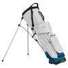 TaylorMade FlexTech Super Lite Golf Stand Bag - Silver / Navy