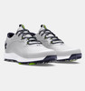 Under Armour  Men's UA Charged Draw 2 Wide Golf Shoes-Halo Gray / Midnight Navy