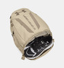 Under Armour 5.0 Hustle Backpacks - Khaki Base / Timberwolf Taupe