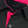 Puma Pure Colorblock Polo Shirt - White Glow / PUMA Black