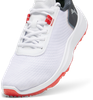 Puma Fusion Crush Sport Golf Shoes - White / Dark Coal