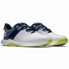 FOOTJOY PROLITE GOLF SHOES-WHITE/NAVY/LIME