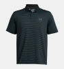 Under Armour UA Performance 3.0 Stripe Polo Black / Capri