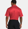 Under Armour UA Performance 3.0 Printed Polo Shirts Red Solstice / Castlerock