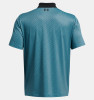 Under Armour UA Performance 3.0 Printed Polo Shirts Sky Blue / Capri / Black