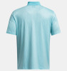 Under Armour UA Performance 3.0 Printed Polo Shirts Sky Blue / White
