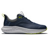 FootJoy Quantum Mens Golf Shoes - Navy/White/Lime