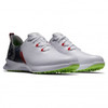 FootJoy Fuel Golf Shoes - White/Navy/Lime