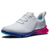 FootJoy Fuel Sport Golf Shoes - White/Pink/Blue