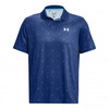 Under Armour Performance 3.0 Deuces Polo Shirts - Blue Mirage/Glacier Blue/White